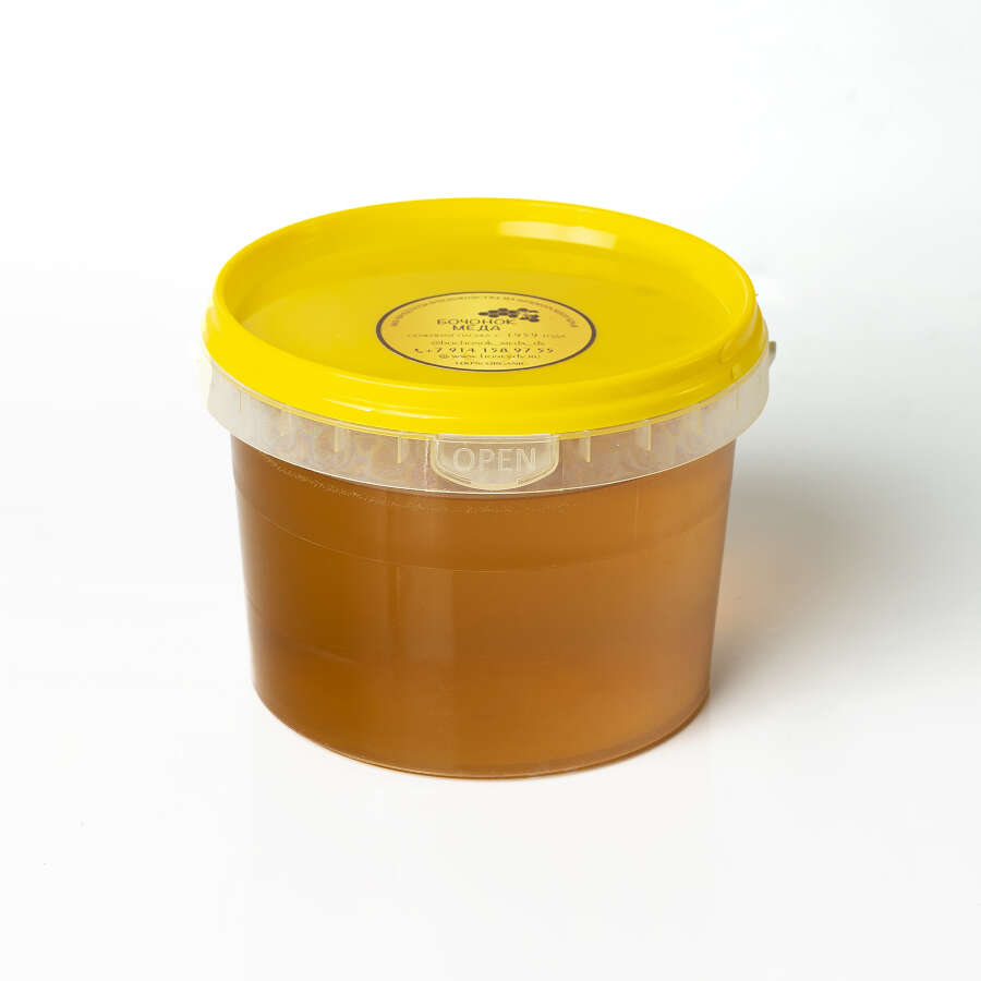 Мёд для выпечки и массажа ЖИДКИЙ (цветочный) 2020г.